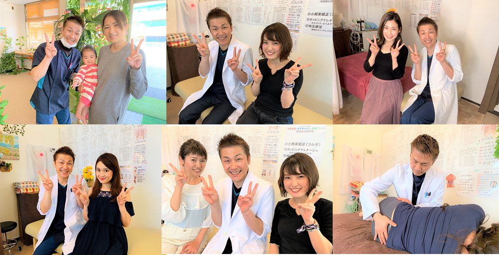 お客様との写真